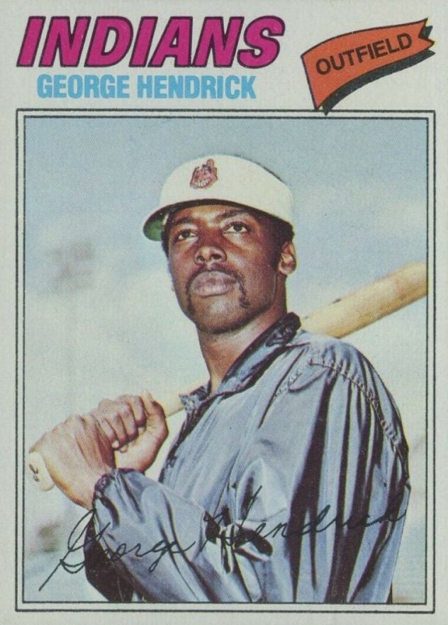 1977 Topps George Hendrick #330 Baseball Card