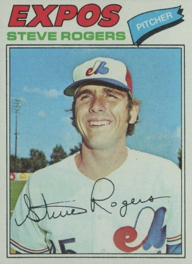 1977 Topps Steve Rogers #316 Baseball Card