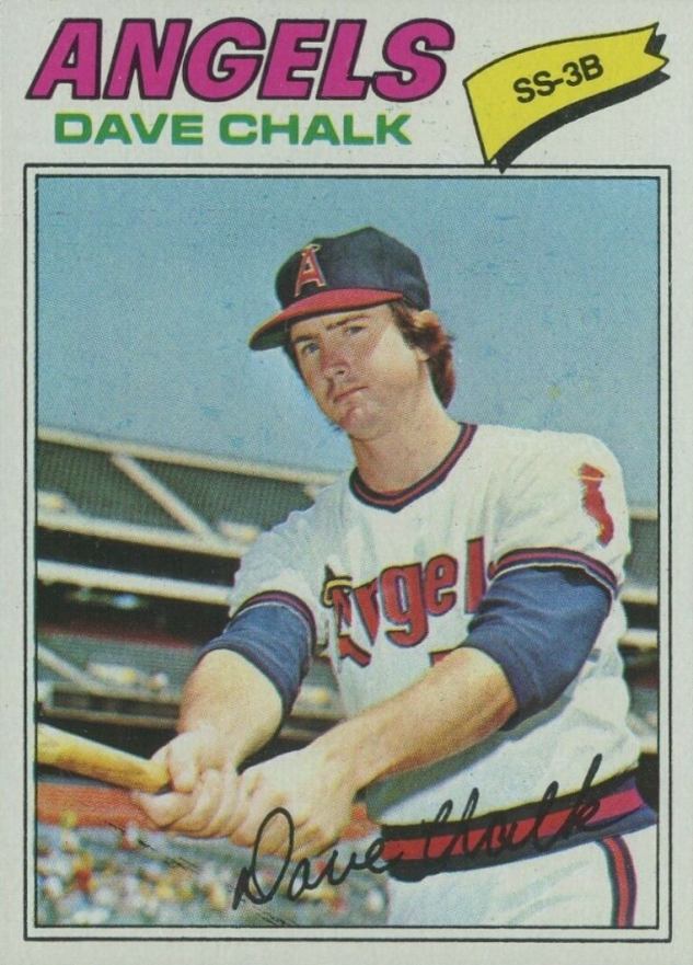 1977 Topps Dave Chalk #315 Baseball Card