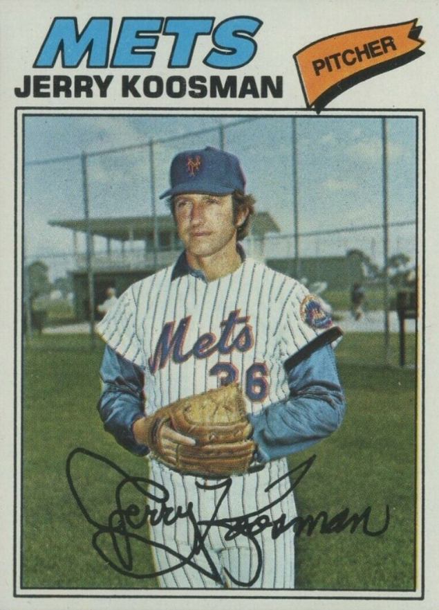 1977 Topps Jerry Koosman #300 Baseball Card