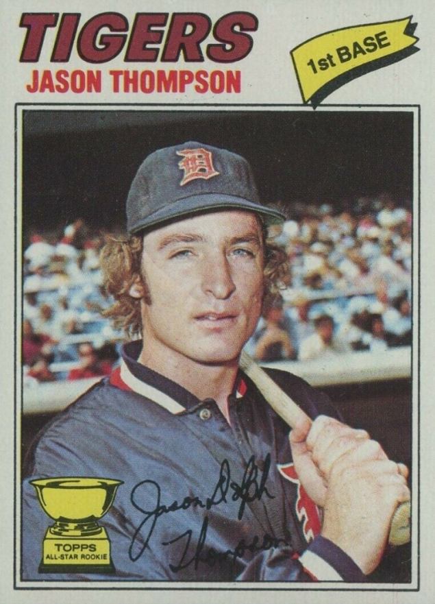 1977 Topps Jason Thompson #291 Baseball Card