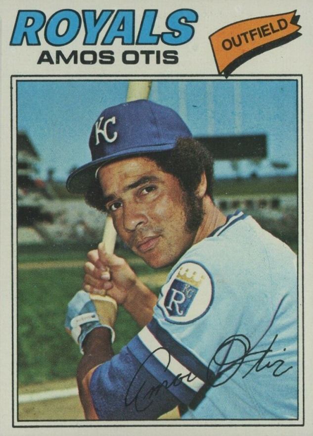 1977 Topps Amos Otis #290 Baseball Card
