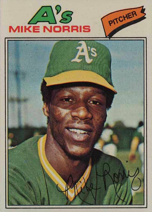 1977 Topps Mike Norris #284 Baseball Card