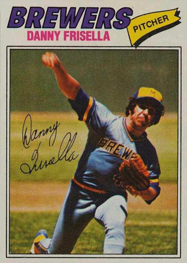 1977 Topps Danny Frisella #278 Baseball Card