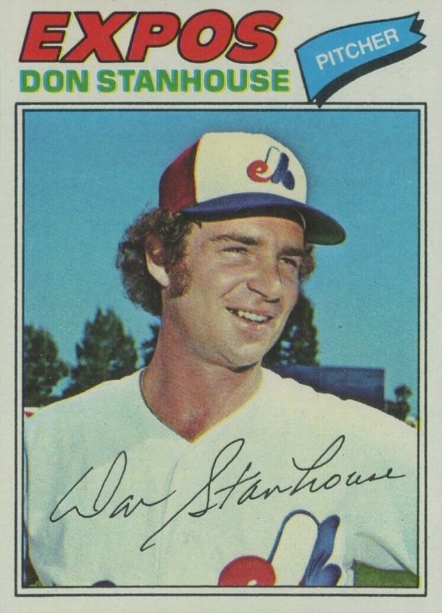 1977 Topps Don Stanhouse #274 Baseball Card
