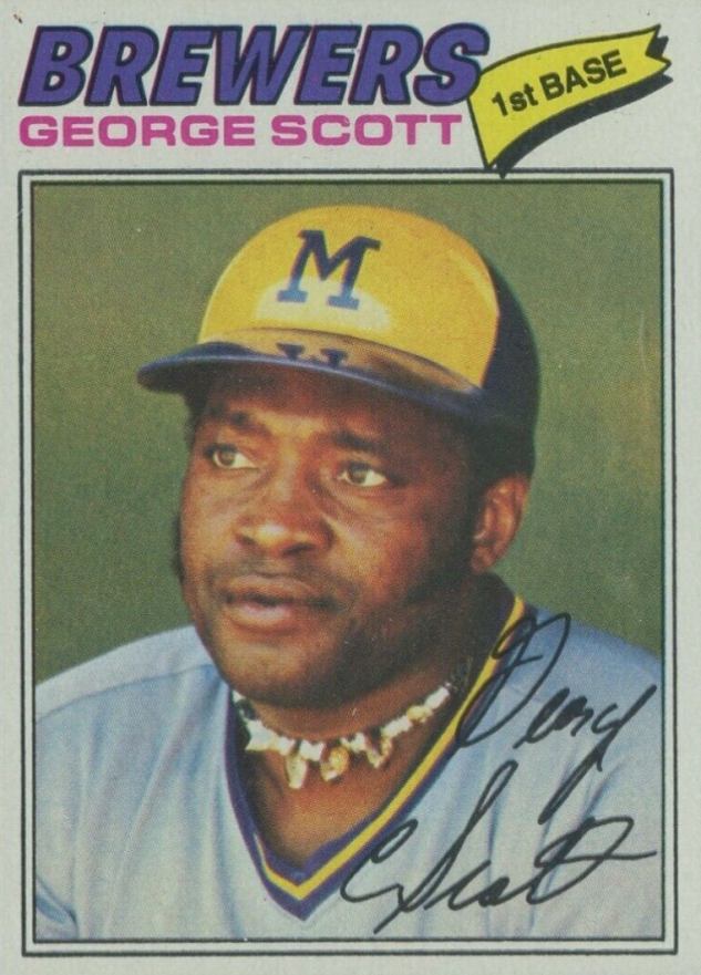 1977 Topps George Scott #255 Baseball Card