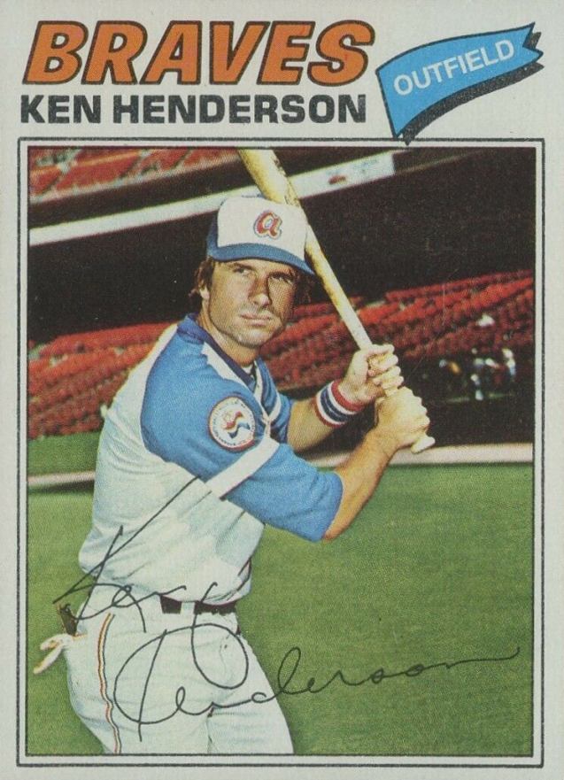 1977 Topps Ken Henderson #242 Baseball Card