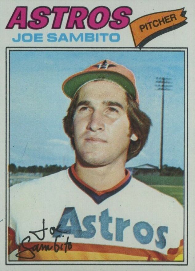 1977 Topps Joe Sambito #227 Baseball Card