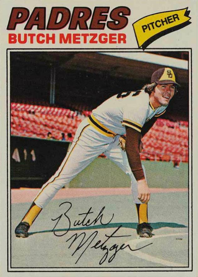 1977 Topps Butch Metzger #215 Baseball Card