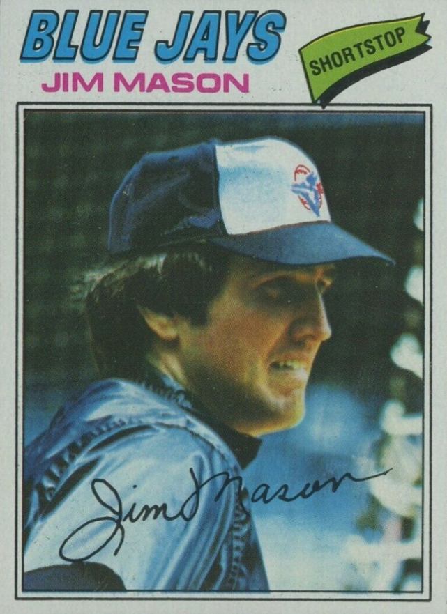 1977 Topps Jim Mason #212 Baseball Card