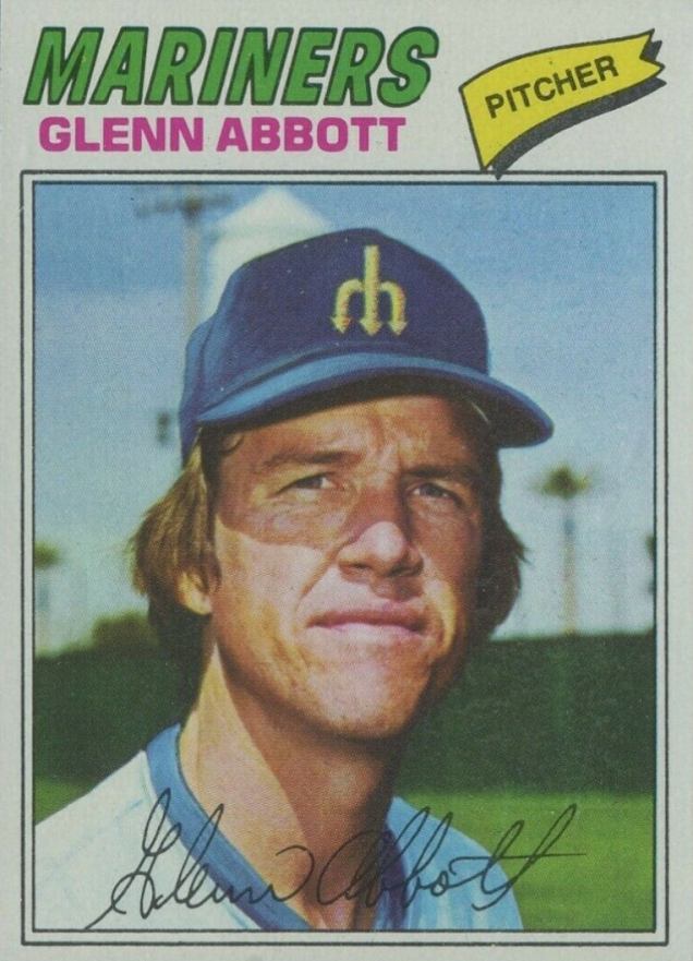 1977 Topps Glenn Abbott #207 Baseball Card