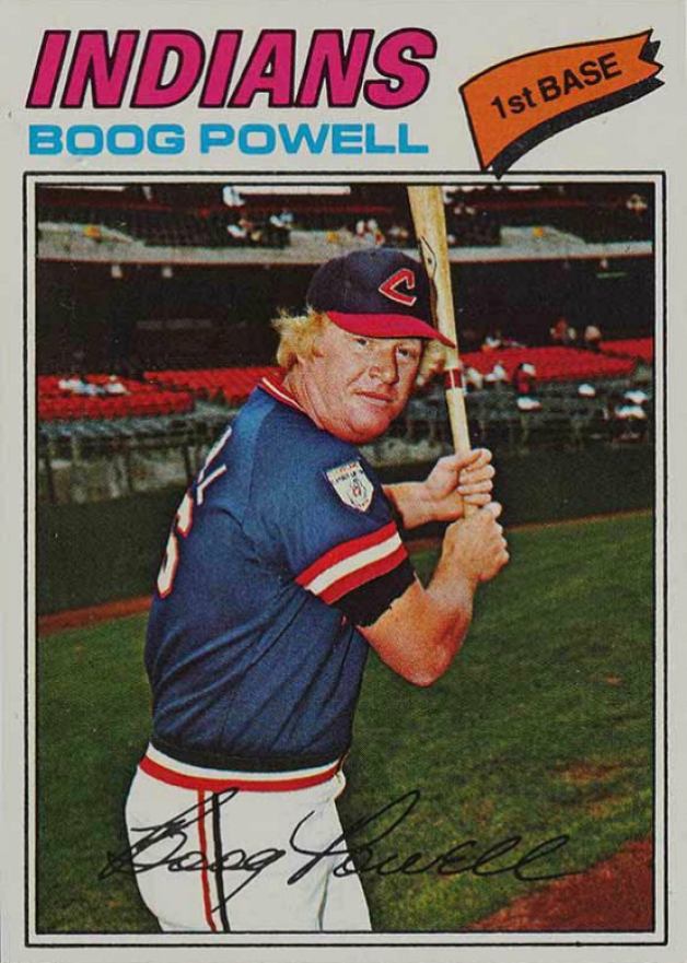 1977 Topps Boog Powell #206 Baseball Card