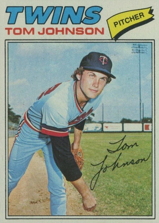1977 Topps Tom Johnson #202 Baseball Card