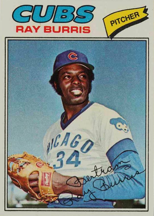 1977 Topps Ray Burris #190 Baseball Card