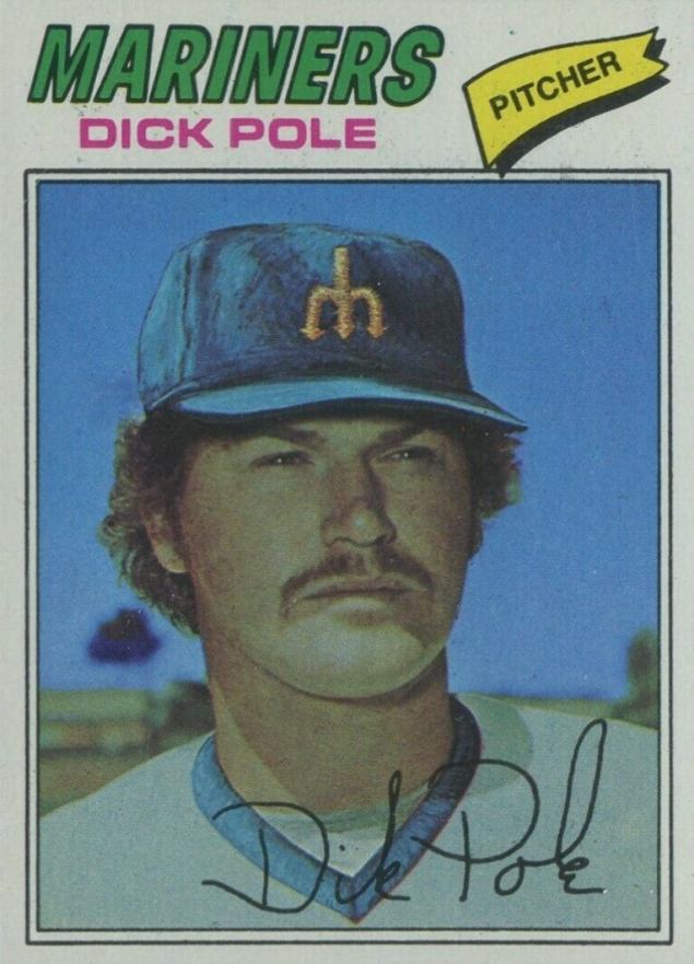 1977 Topps Dick Pole #187 Baseball Card