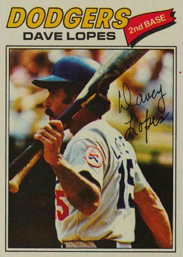 1977 Topps Dave Lopes #180 Baseball Card