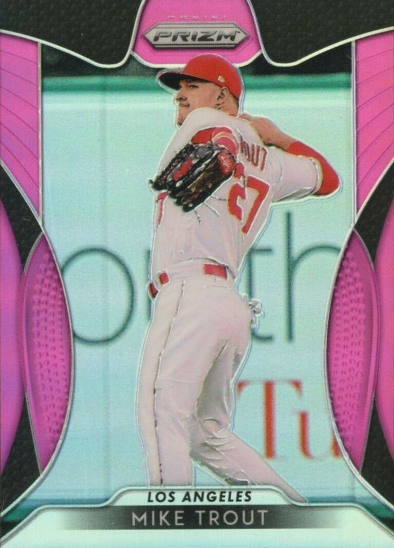 2019 Panini Prizm Mike Trout #192 Baseball Card