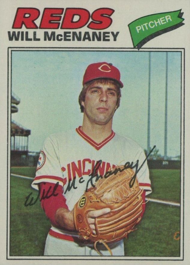 1977 Topps Will McEnaney #160 Baseball Card