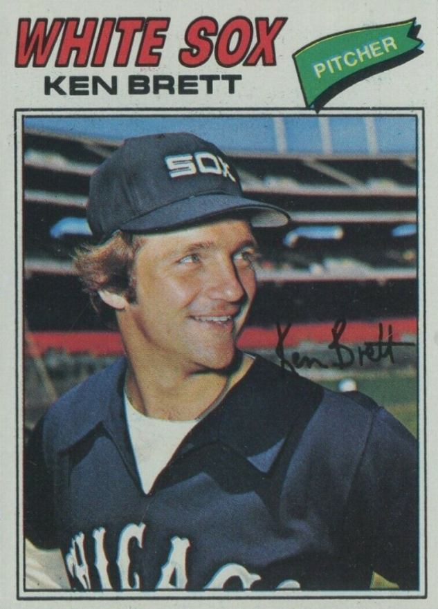 1977 Topps Ken Brett #157 Baseball Card