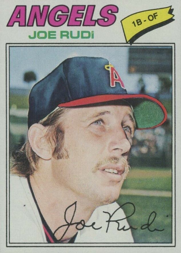 1977 Topps Joe Rudi #155 Baseball Card