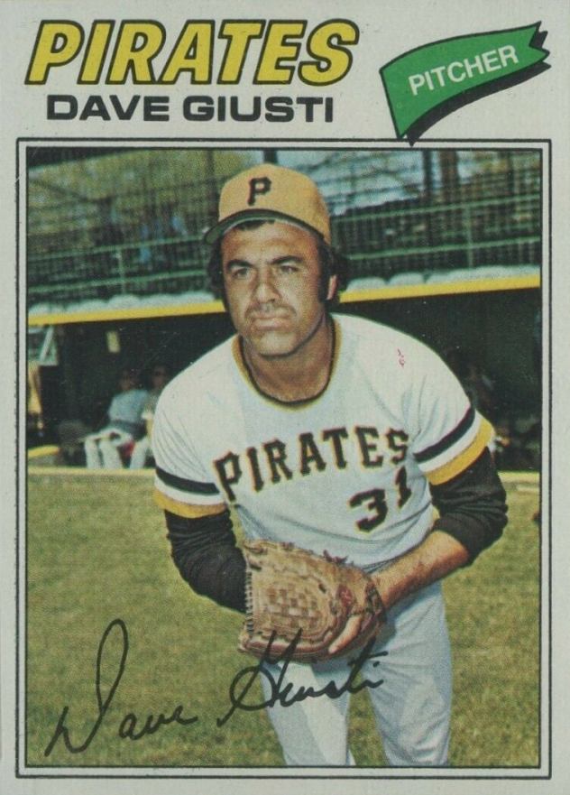 1977 Topps Dave Giusti #154 Baseball Card