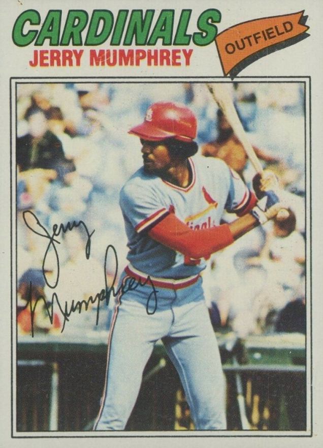 1977 Topps Jerry Mumphrey #136 Baseball Card
