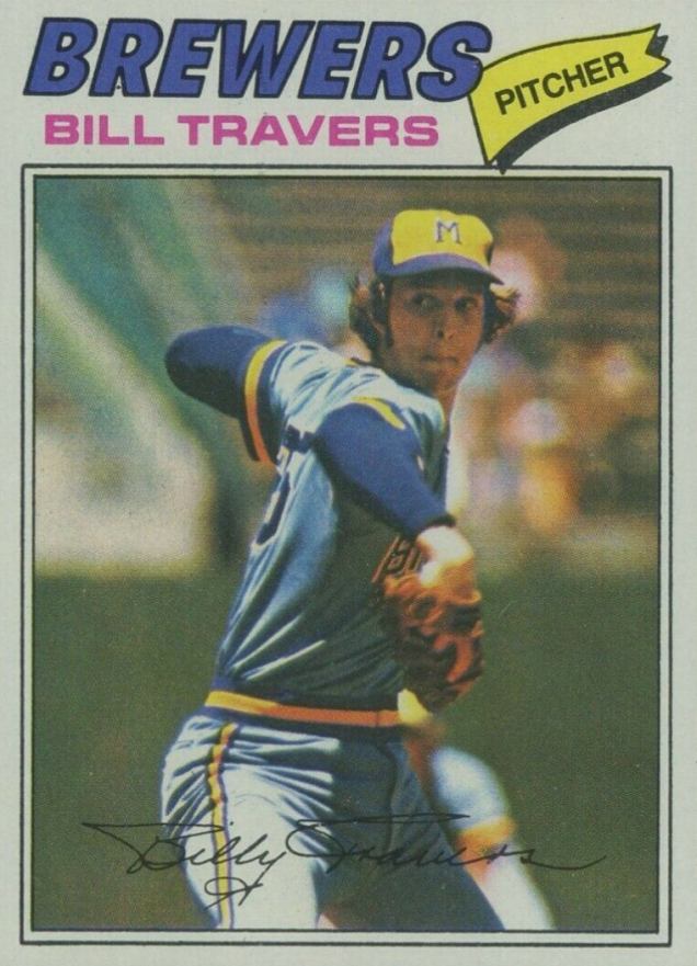 1977 Topps Bill Travers #125 Baseball Card