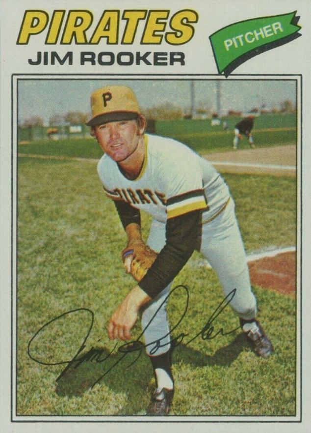 1977 Topps Jim Rooker #82 Baseball Card