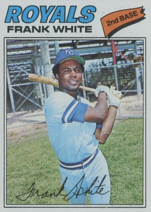 1977 Topps Frank White #117 Baseball Card