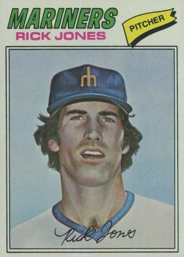 1977 Topps Rick Jones #118 Baseball Card