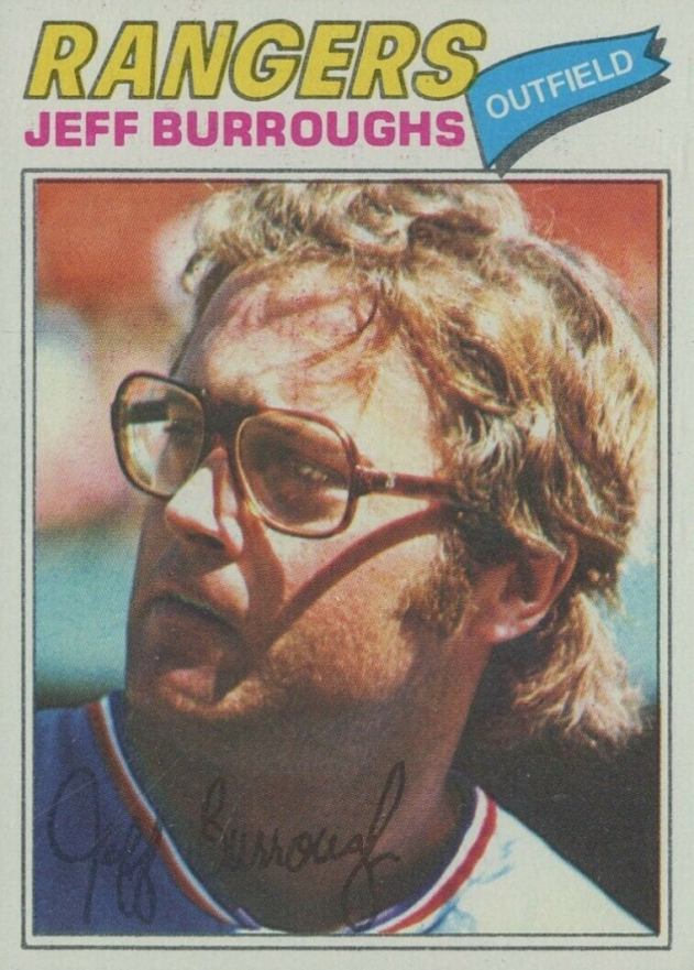 1977 Topps Jeff Burroughs #55 Baseball Card