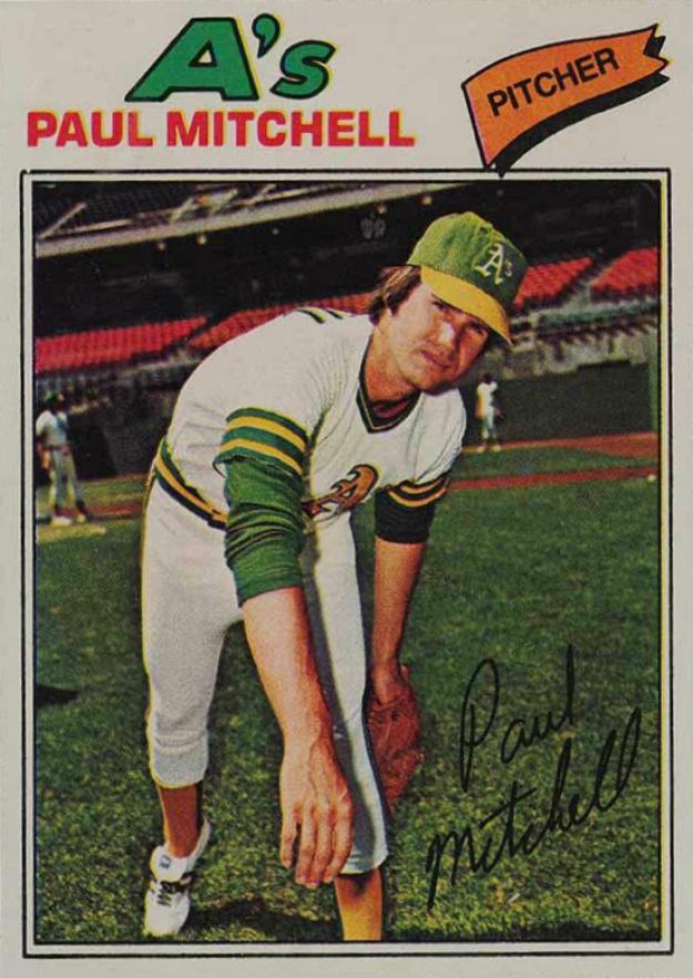 1977 Topps Paul Mitchell #53 Baseball Card