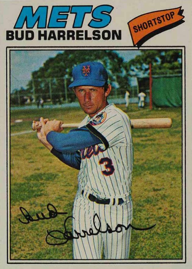 1977 Topps Bud Harrelson #44 Baseball Card