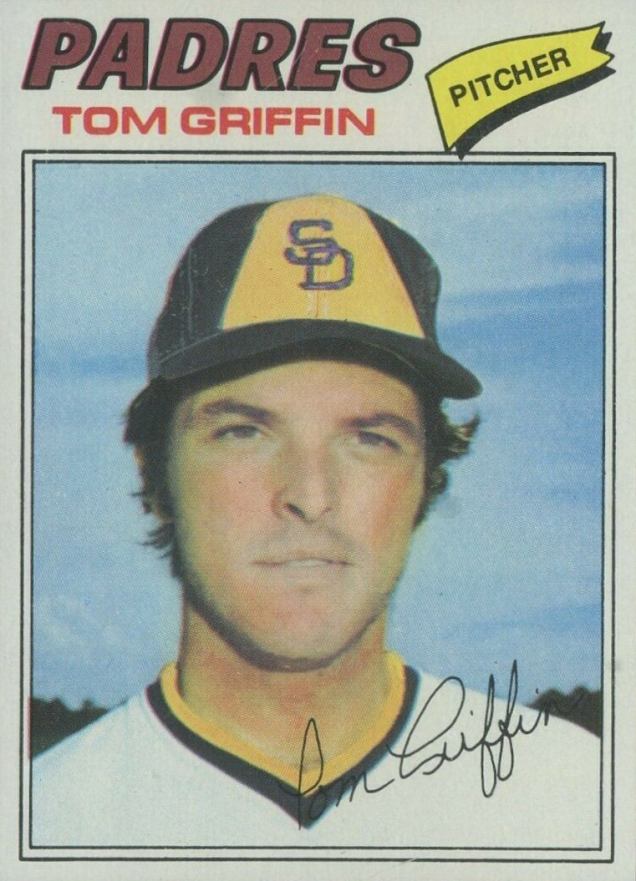 1977 Topps Tom Griffin #39 Baseball Card