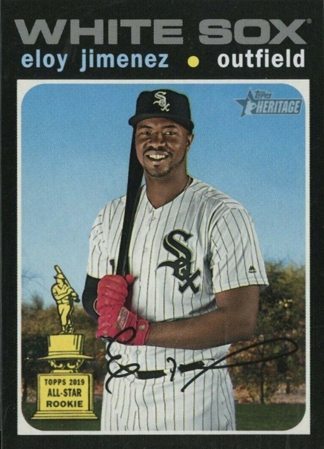 2020 Topps Heritage Eloy Jimenez #494 Baseball Card