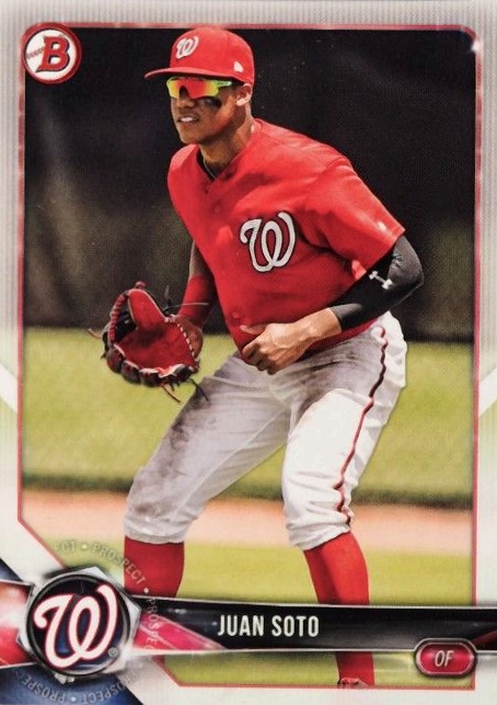 2018 Bowman Paper Prospects Juan Soto #BP52 Baseball Card