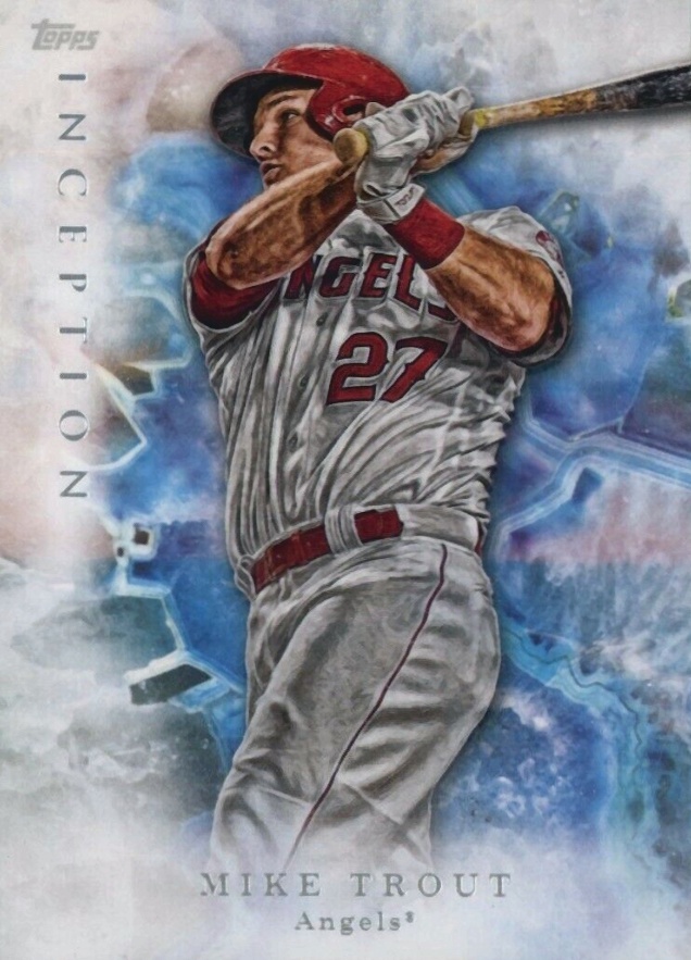 2017 Topps Inception Mike Trout #1 Baseball Card