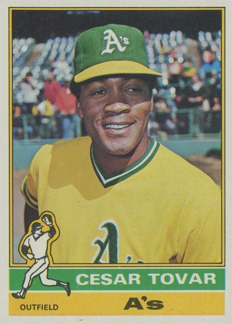 1976 Topps Cesar Tovar #246 Baseball Card