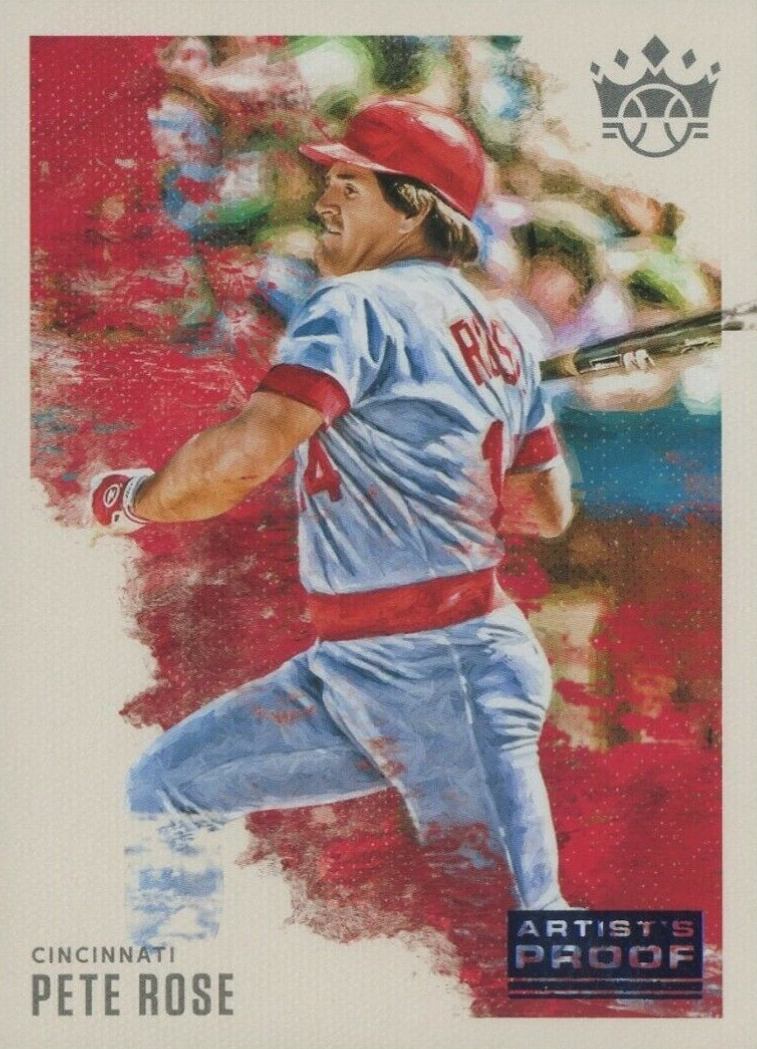 2020 Panini Diamond Kings Pete Rose #82 Baseball Card