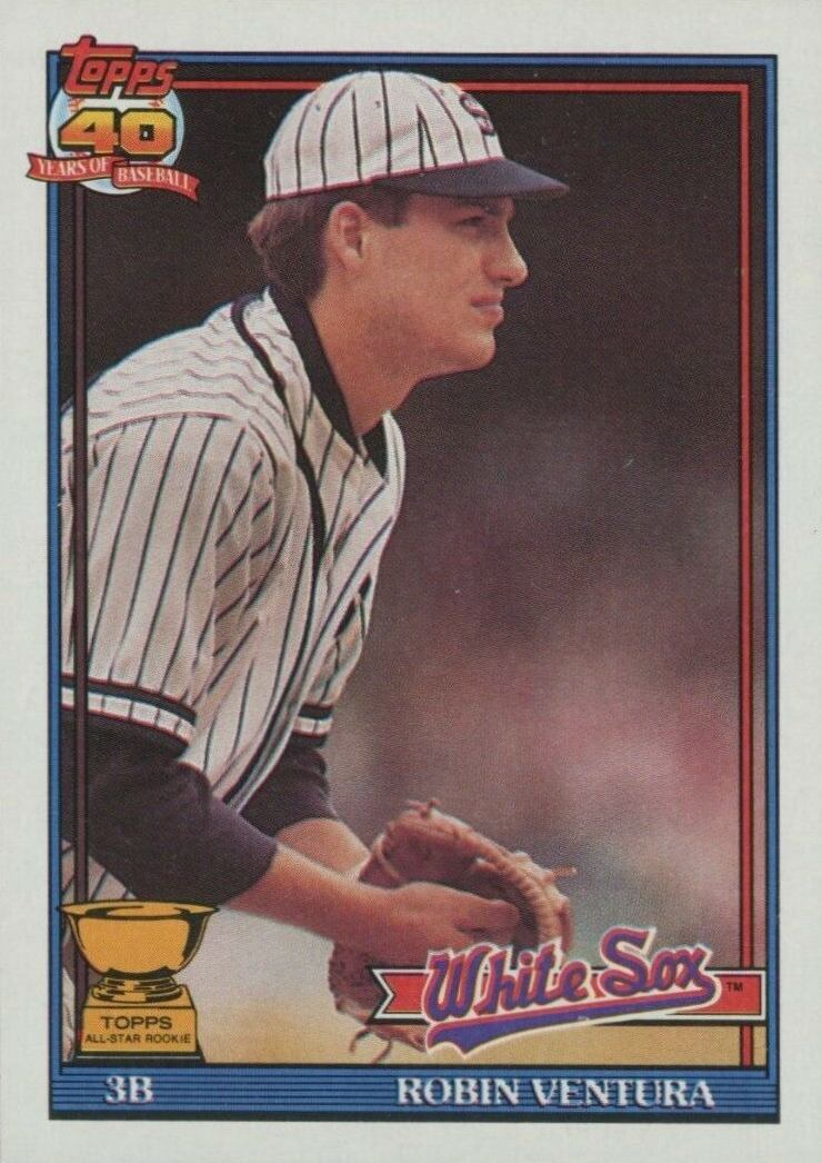 1991 Topps Robin Ventura #461 Baseball Card