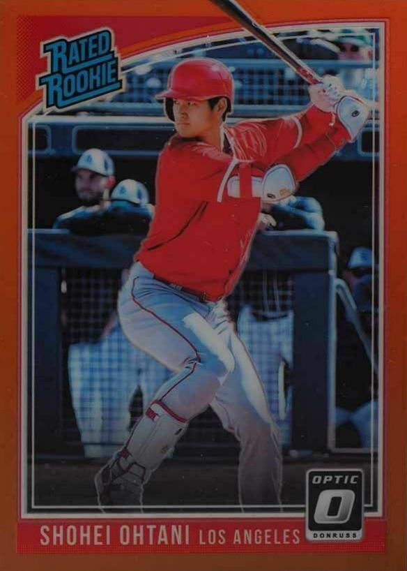 2018 Panini Donruss Optic Shohei Ohtani #56 Baseball Card