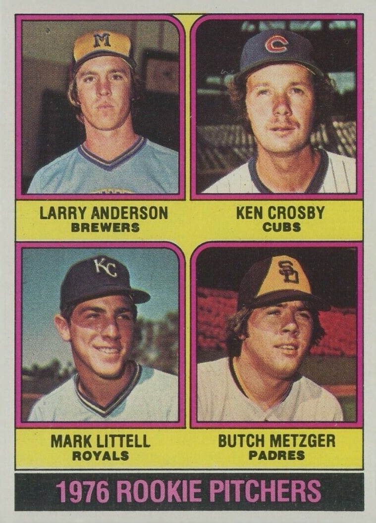 1976 Topps Rookie Pitchers #593 Baseball Card