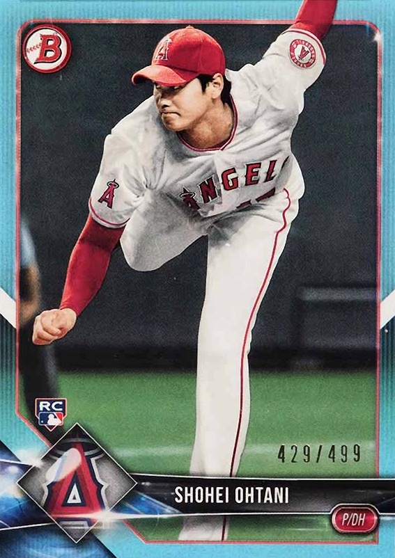 2018 Bowman Shohei Ohtani #49 Baseball Card