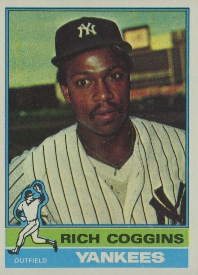 1976 Topps Rich Coggins #572 Baseball Card