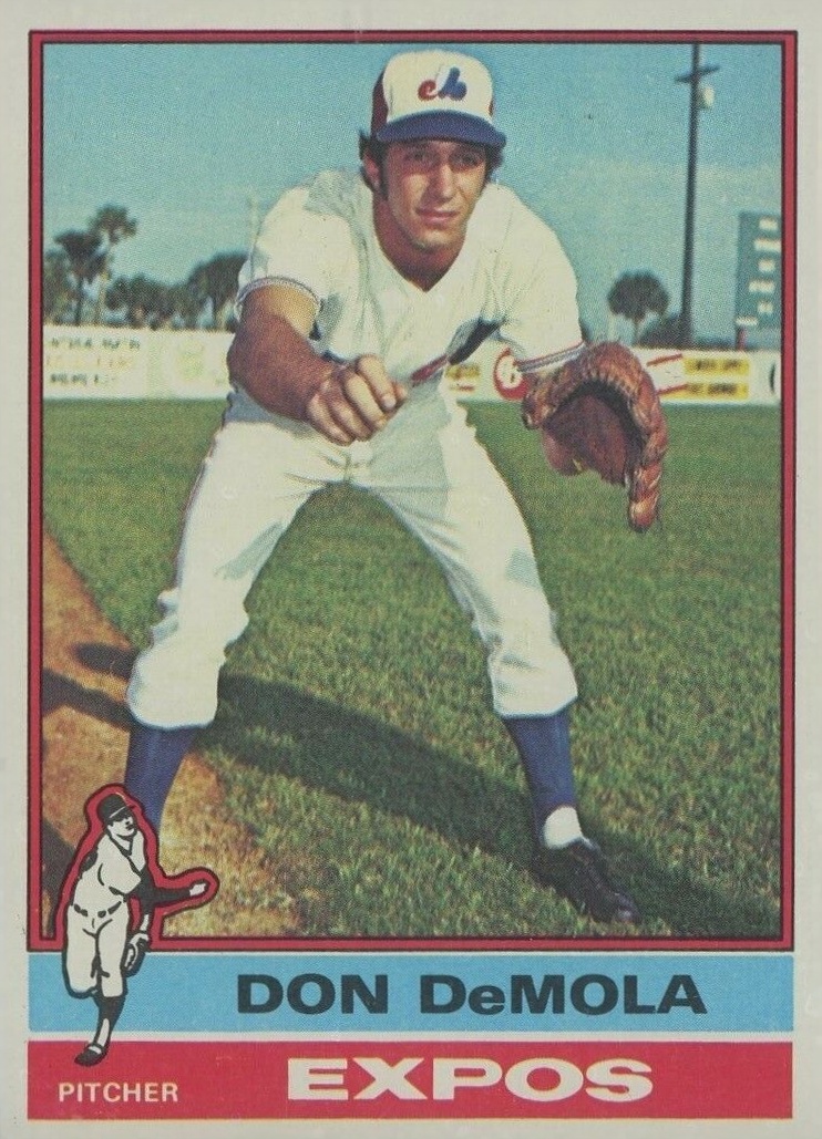 1976 Topps Don DeMola #571 Baseball Card