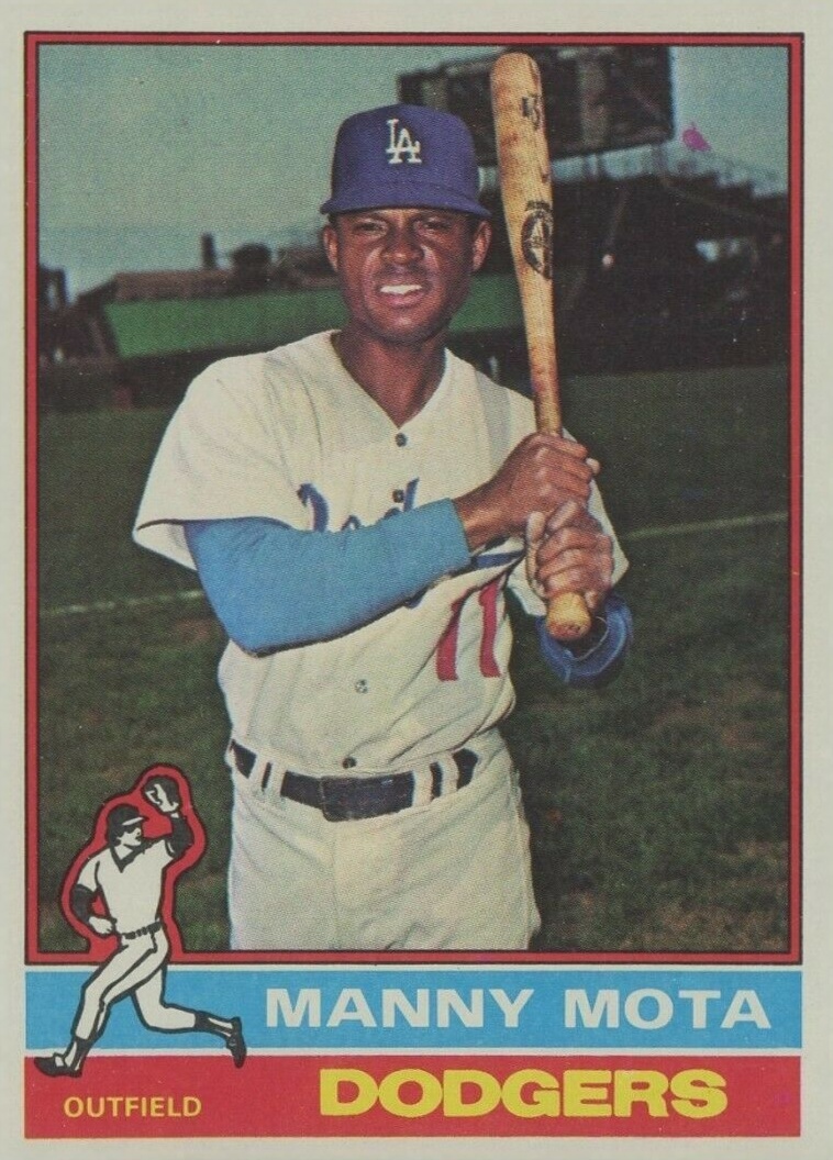 1976 Topps Manny Mota #548 Baseball Card