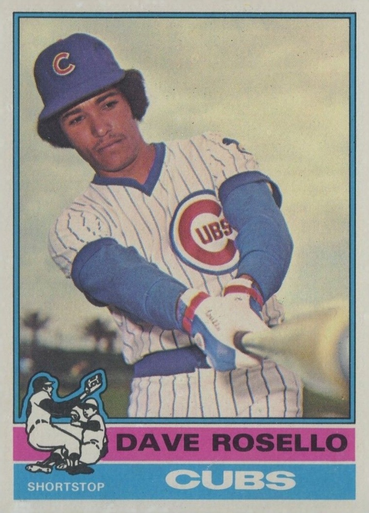 1976 Topps Dave Rosello #546 Baseball Card