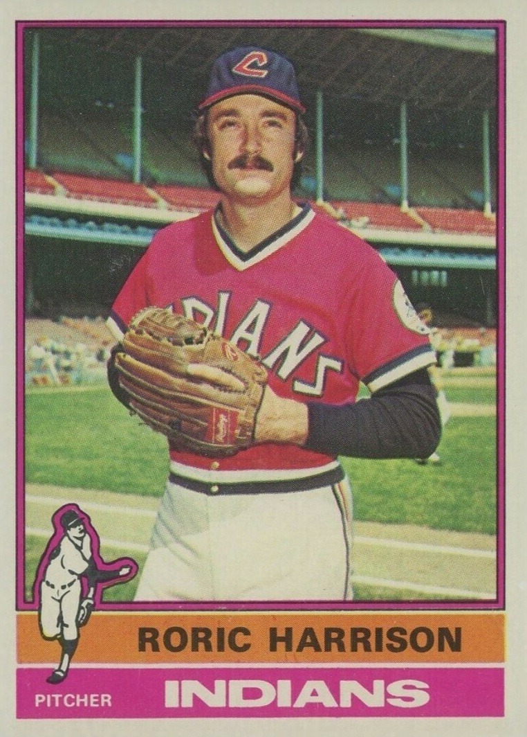 1976 Topps Roric Harrison #547 Baseball Card