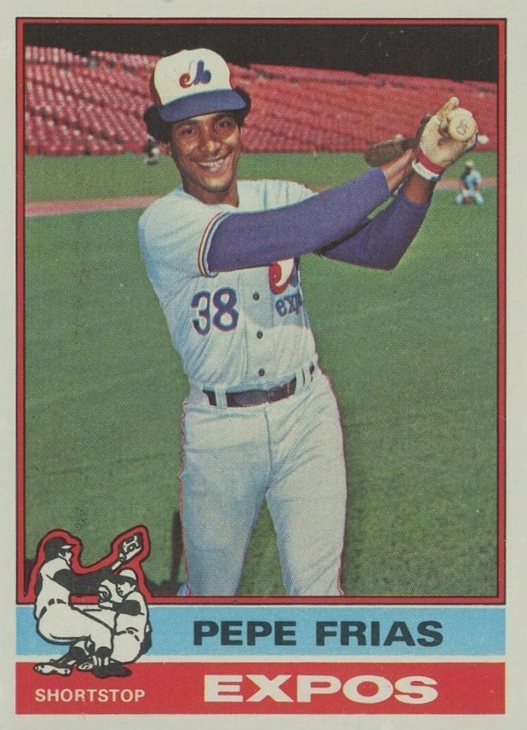 1976 Topps Pepe Frias #544 Baseball Card