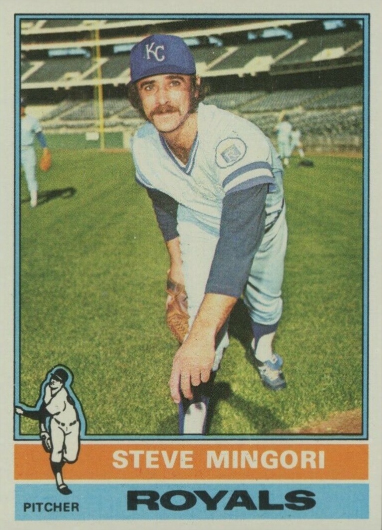 1976 Topps Steve Mingori #541 Baseball Card